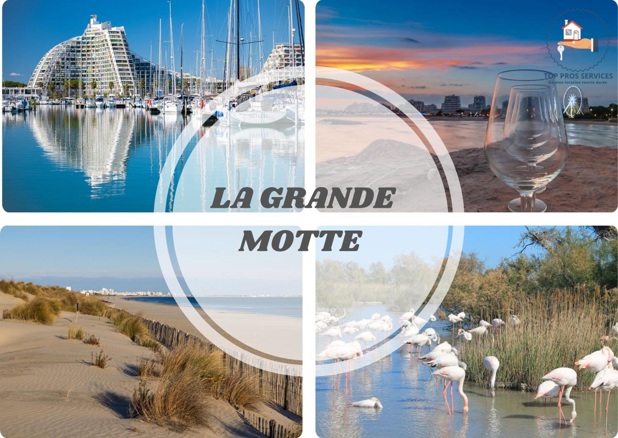 Les Marines Port 2 Min Plage Camargue- Top Pros Services Conciergerie La Grande Motte Mauguio Exterior foto
